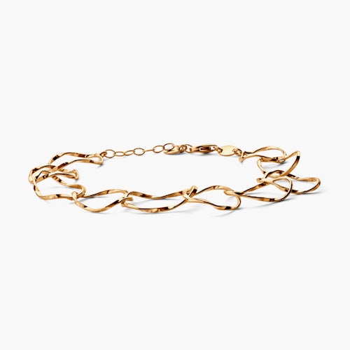 Bransoletka Savicki: srebro pozłacane